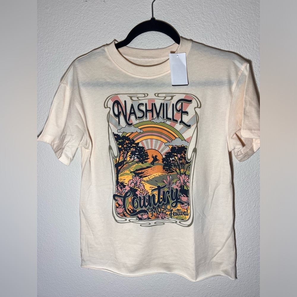 Nashville Country Music Festival Tee - XS -NWT